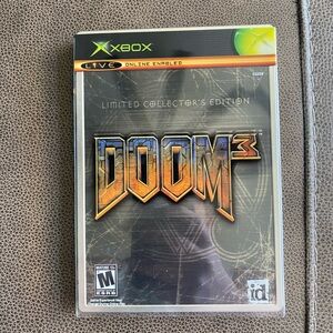 Doom 3 Limited Collector’s Edition – Xbox Steelbook – Complete CIB – Excellent